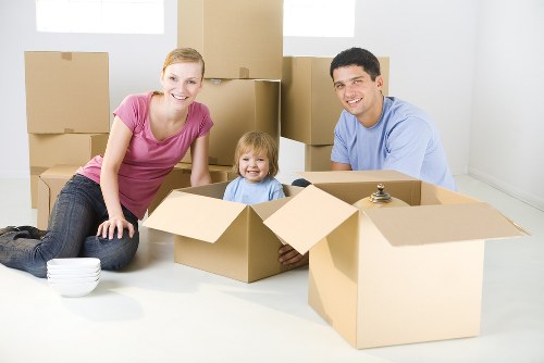 Moving van ready for a residential move near Tufnell Park
