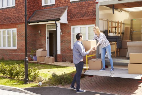 Man with a van helping with a local move in Tufnell Park
