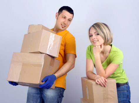 Professional movers managing parking and access for a Tufnell Park move