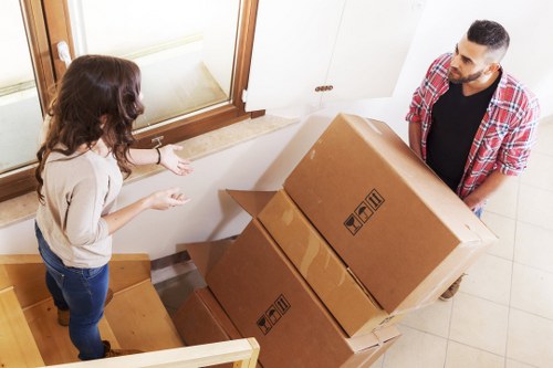 Removal crew planning a residential move near Tufnell Park homes