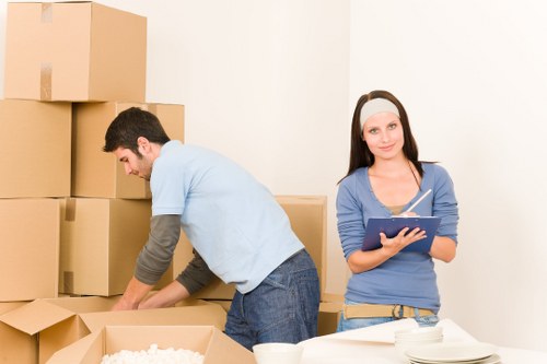 Professional man and van service handling moves in Tufnell Park
