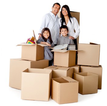 Careful loading of household items for a home move in Tufnell Park